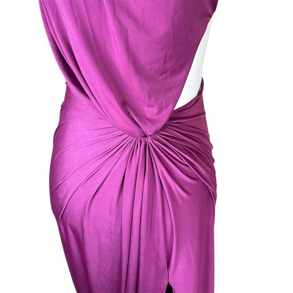 NERVI For Fwrd Luce Dress in Purple IT 36 New womens Long Maxi Gown - Picture 9 of 11